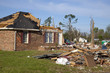 Photo: Tornado path Tornado path