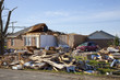 Photo: Tornado path Tornado path