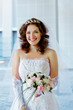 happy bride