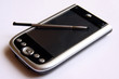 smartphone on white smartphone on white