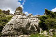 Foto: Breautiful view of nature reserve El Torcal Breautiful view of nature reserve El Torcal