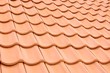 Texture, roof covered by tiles