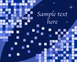 blue retro background