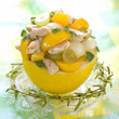 chicken and fruits salad chicken and fruits salad