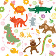 Seamless pattern for kids Seamless pattern for kids
