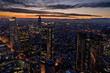Frankfurt Skyline bei Nacht
