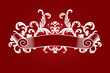 Floral banner