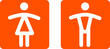signalétique toilette