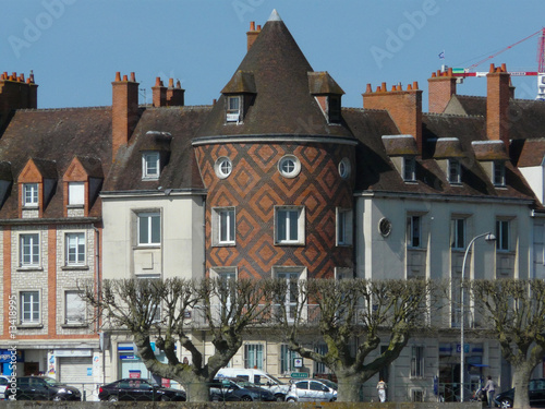 maison en briques rouges