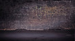Wide grunge vintage background, color version