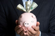 Foto: Piggy Bank With Money Piggy Bank With Money