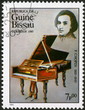 Guinée Bissau. Correos 1985. Chopin.
