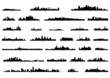 city silhouettes