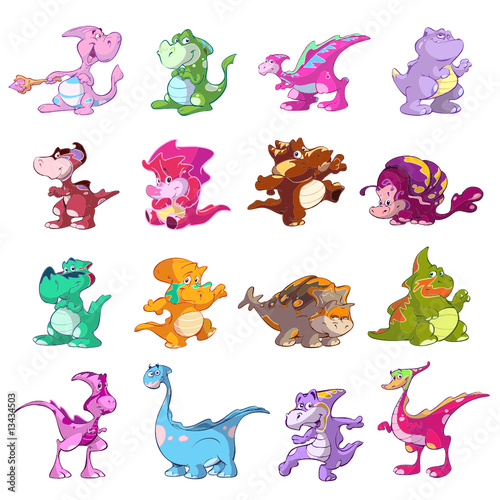 Cutest Cartoons on Collection Of Cute Cartoon Dinosaurs    Wimpos  13434503   See