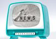 TV mit NEWS Foto
