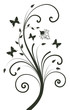 magic tree with butterflies magic tree with butterflies