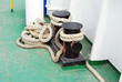 Rope on a ship Rope on a ship