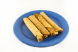 wafer tube on a plate