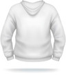 White hoodie (back) White hoodie (back)