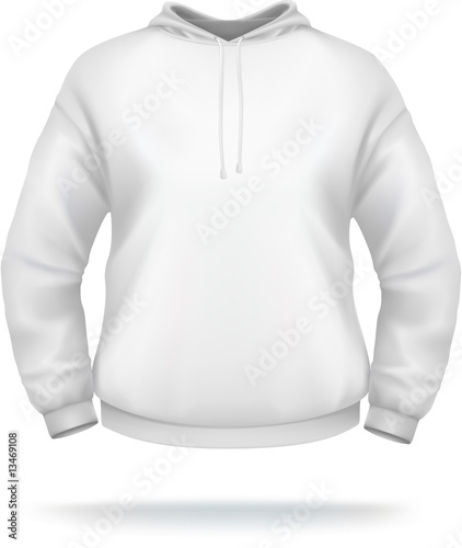 White hoodie (front)