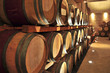 Wine barrels