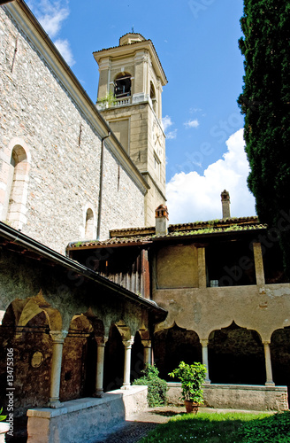 Photo: Italian tower in old monastery Italian tower in old monastery