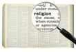 Searching for RELIGION