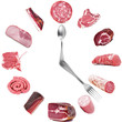 orologio di carne