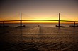 Bridge at sunset