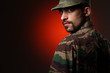 Tough soldier