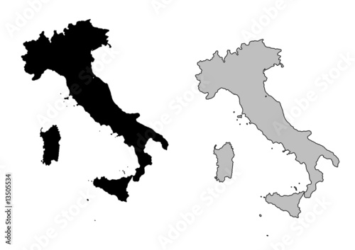 Italy+map+outline