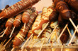 Bunte Schoko-Bananen