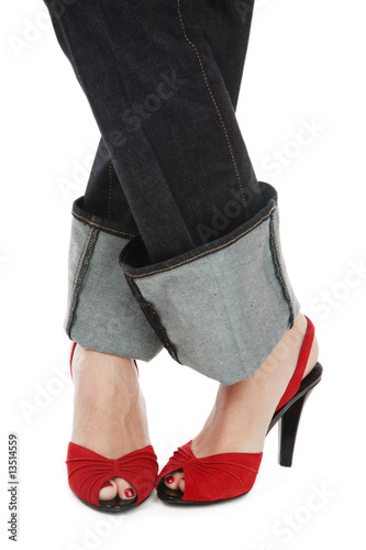 Jeans and heels Jeans and heels