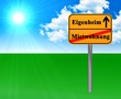 eigenheim schild