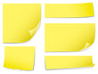 Vektor: Sticky memo notes. Check my portfolio for more stationery. Sticky memo notes. Check my portfolio for more stationery.