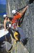 Team of rock climbers.