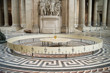 Foucault pendulum in Pantheon, Paris Foucault pendulum in Pantheon, Paris