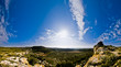 Panorama du Massif de la Clape à Narbonne dans l'Aude