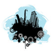 retro city design