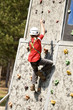 Climbing child