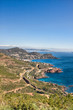 Panorama over the Meditaraneean Sea. Panorama over the Meditaraneean Sea.
