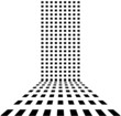 Dotted retro abstract background