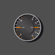 Voltmeter/Oeldruck auf Hintergrund
