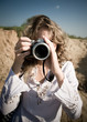Woman photographer