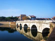 Bridge over the river in the Rimini Bridge over the river in the Rimini
