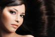 Woman with beauty hairs