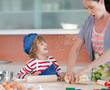 Childhood fun in the kitchen