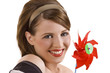 Portrai of a beautiful young Woman