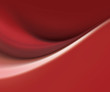 Red wavy abstract