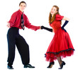 Swing dancers Swing dancers